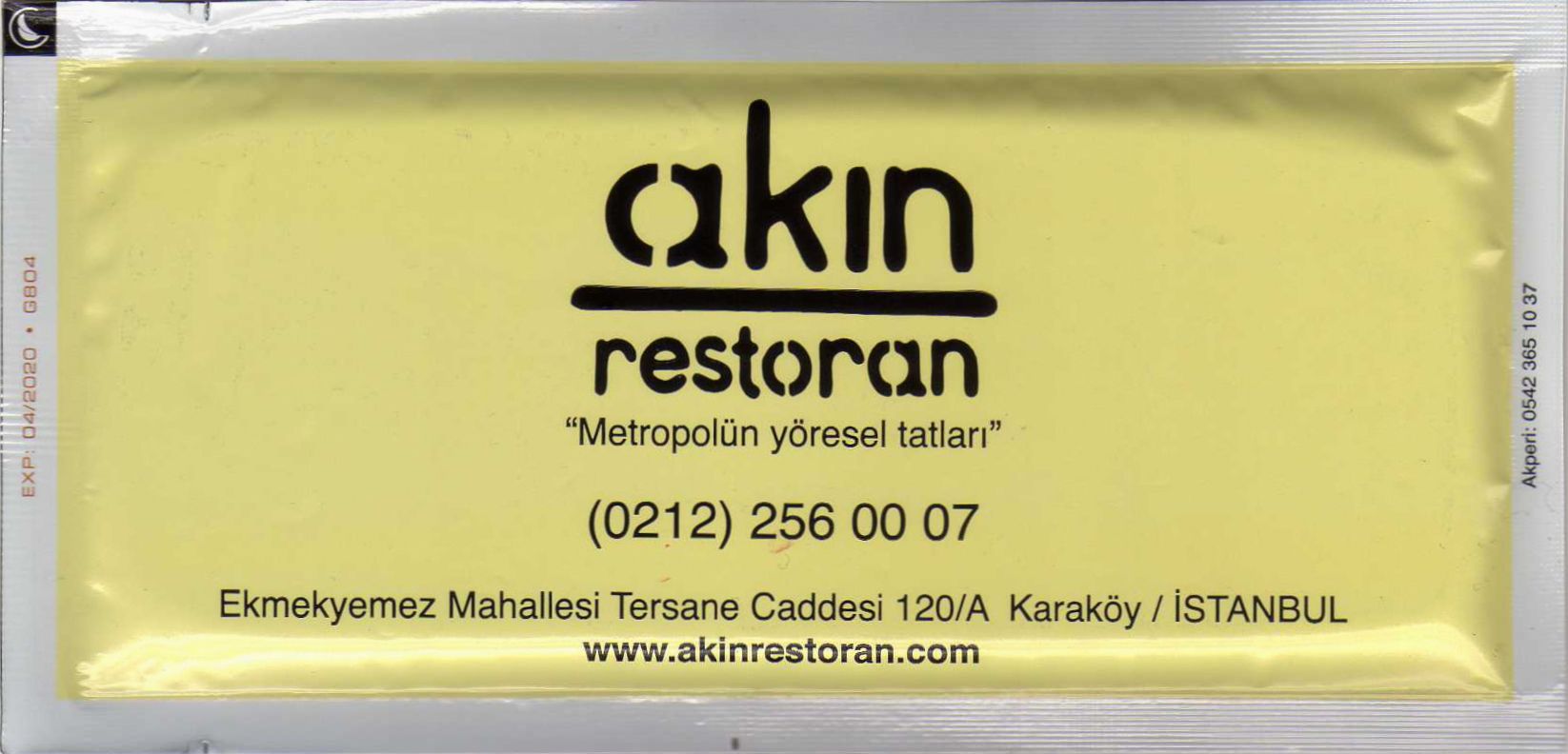 0494 Akın Restoran - Karaköy